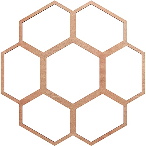 Image of Ekena Millwork 18 inchOD x 7 5 /8 inchID x 1 /4 inchT Florin Wood Fretwork Pierced Ceiling Medallion, Cherry