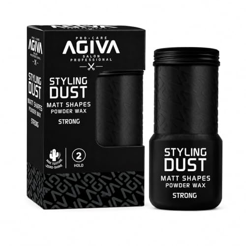 Agiva Hair Styling Powder Wax 02 Black Strong Hold