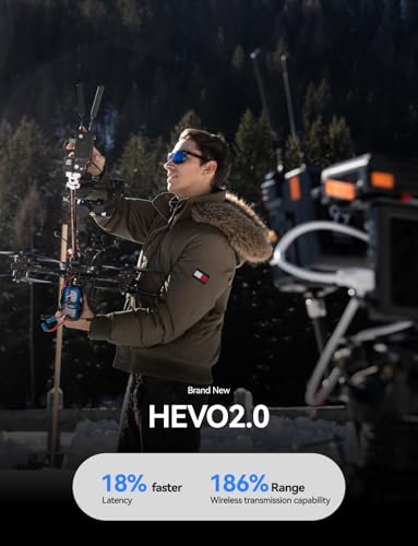 Image of Hollyland Cosmo C2 Wireless HDMI SDI Transmitter and Receiver, 1000m Range 33ms Latency 1080p60 5G Seamless Frequency Hopping, Embedded NDI UVC RTMP Live Stream, Support Up to 2 Transmitters (2TX+1RX)