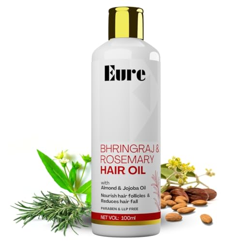 Eure Bhringraj & Rosemary Control Hail Fall, Nourish Hair Follicl...