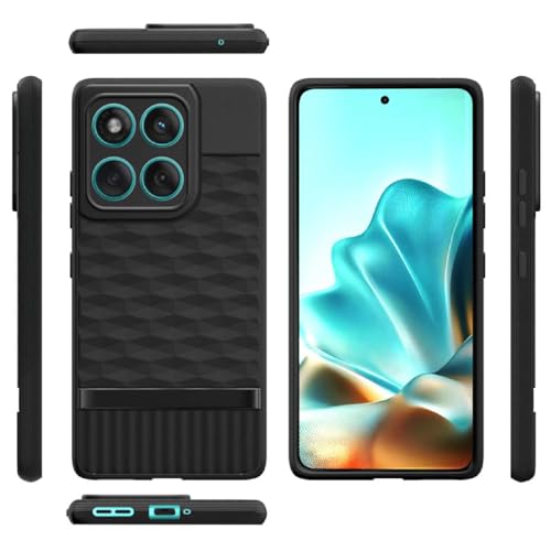Image of Shockproof Case for Motorola Moto Edge 60 5G / Edge 60 Fusion 5G | Full Camera Protection | TPU Flexible Back Cover for Motorola Moto Edge 60 5G / Edge 60 Fusion 5G (Matte Black)