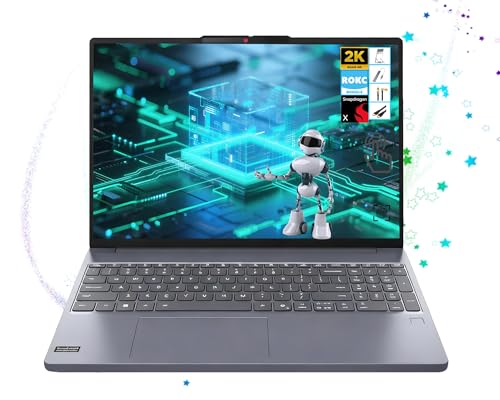 Image of Lenovo IdeaPad Slim 3X Upgraded 15.3'' FHD Touchscreen Laptop, Snapdragon X(8-Core CPU), 16GB LPDDR5X RAM, 1TB SSD| Windows 11| Long Battery Life| Wi-Fi 7| Backlit KB| FP Reader|Copilot+ PC|RK Bundle