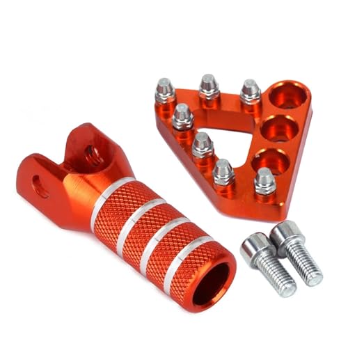 Adatto per KTM SX SXF XC XCF EXC EXCF XCW XCFW 125 150 -530 ADVENTURE 950 Pedane per moto con perno leva cambio e punta pedana