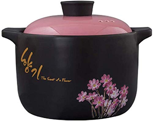 Cocotte Terre Cuite Cuisson Terre Cuite Batterie De Cuisine Crockpot Mijoteuse Cocotte Casserole En CéRamique RéSistante à La Chaleur-6 Litre Cover