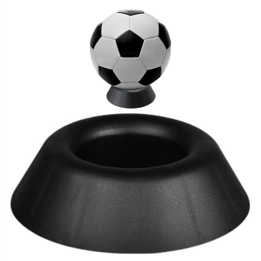 Ungveil Black 2 Pcs Soccer Ball Stand Football Display Stands Memorabilia Ball Stand Ball Display Stand Balls Holder For Bowling Ball Rugby