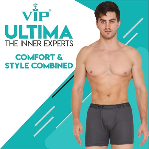 Image of VIP Men's Cotton Interlock Trunks (Pack of 5) Color May Vary
