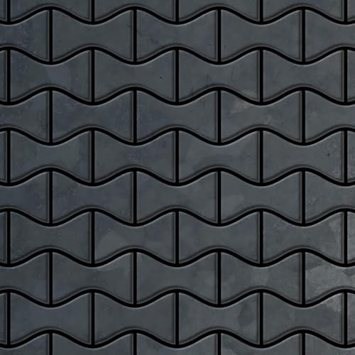 ALLOY Kismet-RS Mosaikfliese Metall Rohstahl 0,86 m2