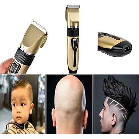 ASHL Hair Clippers with Precision Self-Sharpening Blades, Electric Hair Trimmer Rechargeable Mens Grooming Kit, Hair & Body Trimmer with 4 Mounting Combs(3-6-9-12mm), Cordless Hair Trimmer for Men Cover