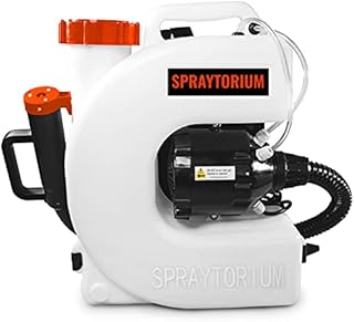 PetraTools Electric Disinfecting Fogger Backpack Sprayer - 4 Gallon Mist Blower with Extended Commercial Hose for Sanitation Spraying & Pest Control - Disinfection Fogger (Backpack Sprayer)