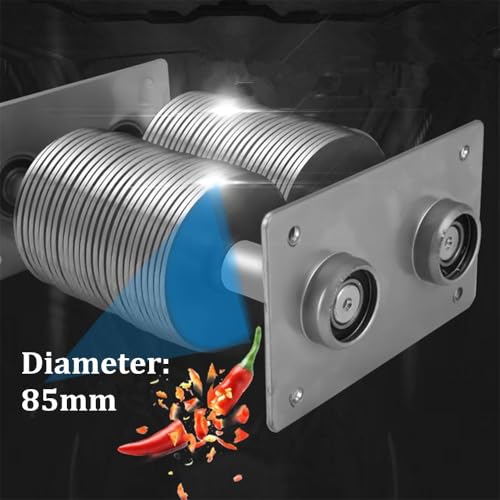 High-Precision Stainless Steel Blade - Compatible with 850W Commercial/Home Automatic Meat Slicer for Slicing Lamb, Bread, Ham, and More