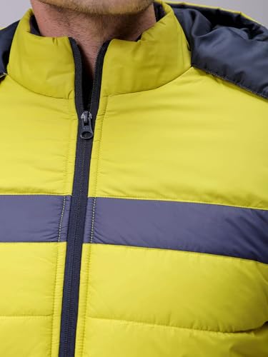 Image of The Indian Garage Co Men Slim Fit Mix & Match Puffer Jackets