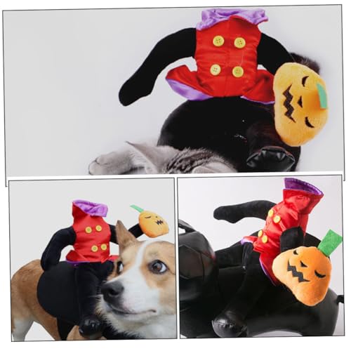 Disfraz Para Perro Halloween Calabaza Talla S miniatura 6