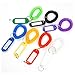 HAMIYELL Pack of 36 Colorful Spring Spiral Wrist Coil Key Chain, Wristband Key Ring (Solid Pink)