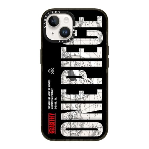 CASETiFY MagSafe ΉCpNg iPhone 14 P[X [MILKi (4x MIL-STD-810G) / 2.5m̗NA / One Piece ] - NA ubN - ONE PIECE Map