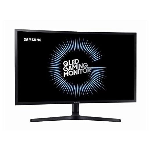 Samsung C32HG70QQU Moniteur Gaming incurvé, Dalle VA 32 " WQHD (2560 x 1440, 144 Hz, 1ms, HDR 600, QLED) noir