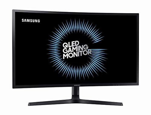 SAMSUNG C32HG70, Ecran PC Gaming incurvé, Dalle VA 32 ' WQHD (2560 x 1440), 144 Hz, 1ms, HDR 600, Qled, AMD Freesync, Noir