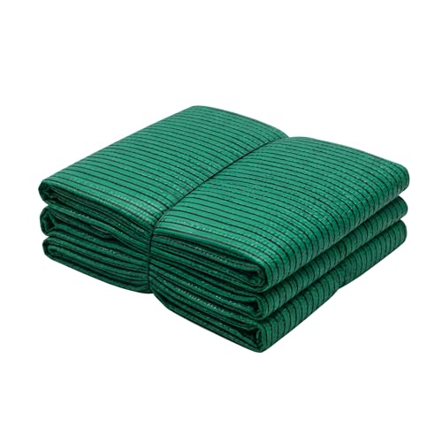 Image of RED WIND Baby Safety Net with Reinforced Edges | 4.5 x 20 Ft | Green with Black Lines | HDPE | 90% Shade UV Resistant Baby, Pet Safety Net for Balcony, Staircase, Railings
