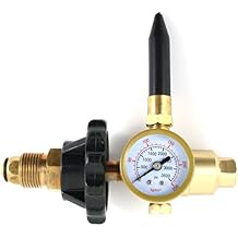 SUA - Balloon Inflator - Helium Gas - Hand Tight - Helium Cylinder Gauge SUA