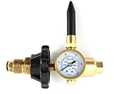 SÜA - Balloon Inflator - Helium Gas - Hand Tight - Helium Cylinder Gauge SÜA