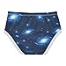 Joisal Deep Space Galaxy Blue Stars Girls Underwear Toddler Cotton Little Girl Panties Cartoon Undies Kids Briefs 8-9 Years