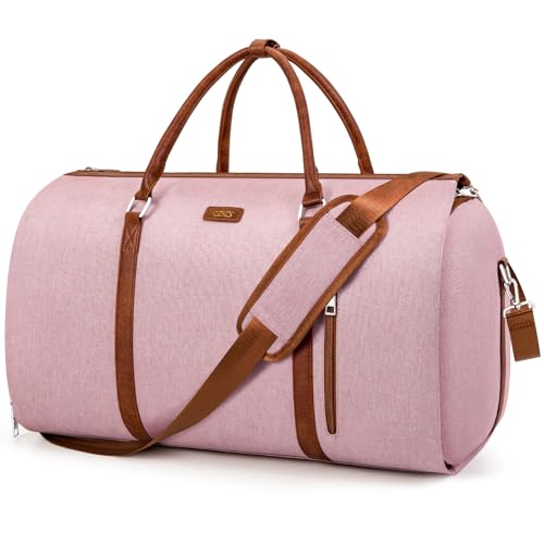 Sac de sport de week-end pour voyage en train et avion avec grand porte-habit intégré