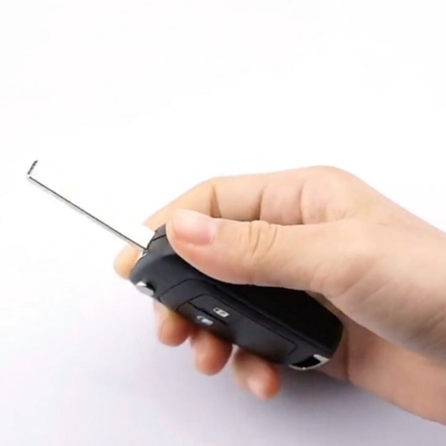 FINTERRY Telecomando Auto Ricambio Per Opel – 3 Pulsanti – Custodia Con Lama HU100 (elettronica Esclusa)
