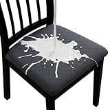 Design minimaliste moderne : mettez à jour votre environnement de salle à manger et vous donner une ambiance fraîche, vous pouvez décorer votre chaise de salle à manger en fonction des différentes saisons, bureau, appartement privé, mariage, banquet, dîner, réunions météorologiques et festivals. Il est facile et pratique d'améliorer votre décoration d'intérieur avec notre housse de chaise de salle à manger chaque fois que vous voulez un nouveau look.