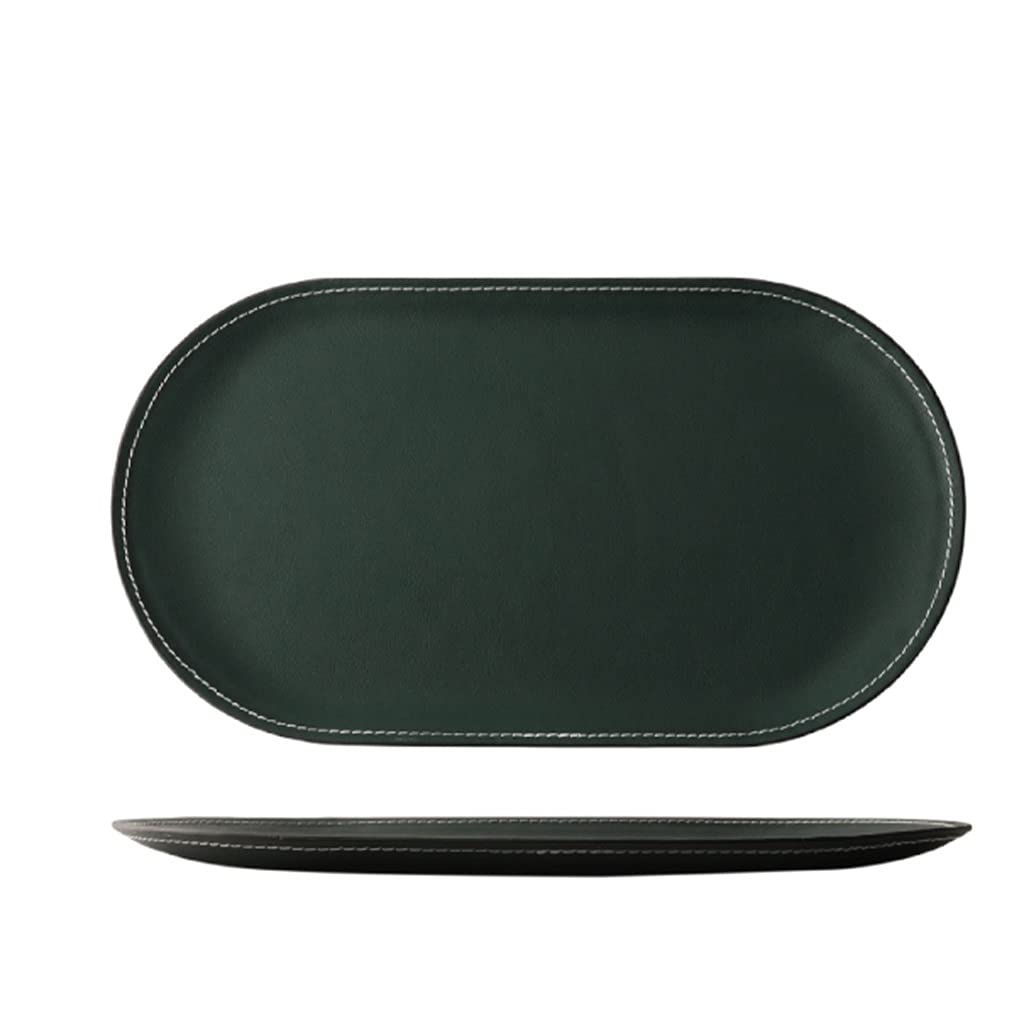 organiser tray, Decorative Trays for Home Décor Key Storage Holder Desktop Candy Breakfast Coffee Dish Organizer