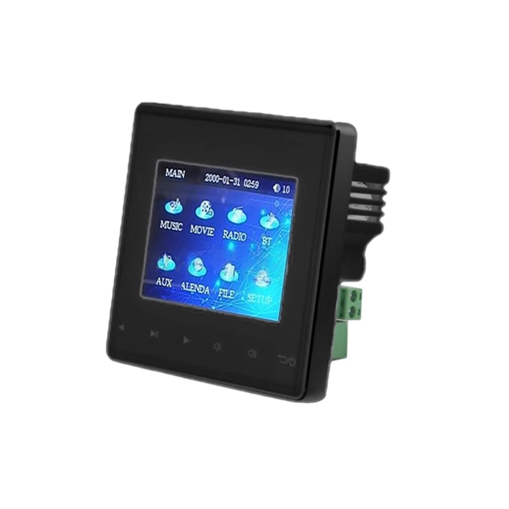 2.8 inch Wall Amplifier Bluetooth Home Theater Amplifiers Audio Amplificador HiFi Background Music Player A