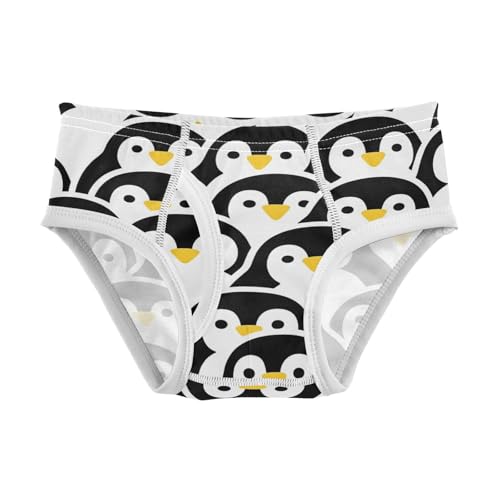 visesunny Boys Potty Training Underwear Antarctic Penguin Cartoon Design Breathe Cotton Briefs Size 2T-8Y for Toddler
