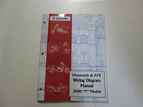 2000 Suzuki Motorcycle & ATV Wiring Diagram Manual Models Y