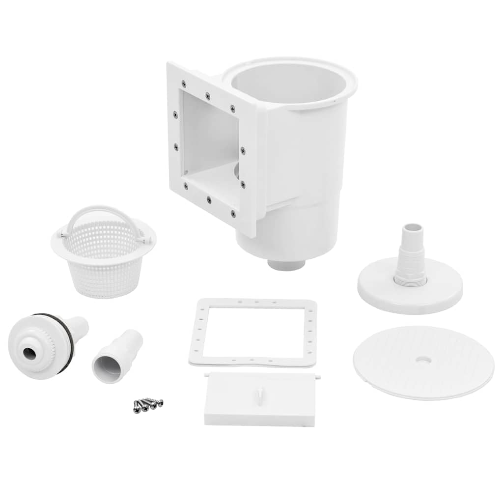 Set de skimmer para piscina, 8 piezas, aspiradora de superficie