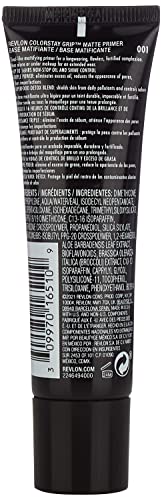 Image of Revlon ColorStay Grip Primer, Mattifying, Blurring & Oil Absorbing Face Makeup, Absorb Sebum, Blurs Imperfections and Reduces Pore Appearance, 1 fl oz. Clear (Pack of 2)