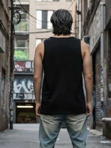 Image of Rigo Stylish Cotton Printed Vest for Men | Round Neck,Regular Fit, Sleeveless T-Shirt Vest for Men | Casual Innerwear Sando for Men & Boys - Perfect for Workouts Gym, Vacations, and Beaches