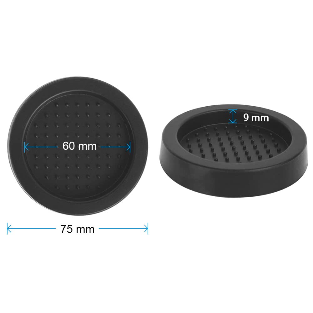 Vicloon Prensador de café,51mm Tamper de Acero Inoxidable,201 Acero Inoxidable Premium Tamper con Base de Silicona,Café Tamper,Se Utiliza para Prensar Espresso, Imprescindible para Los Baristas