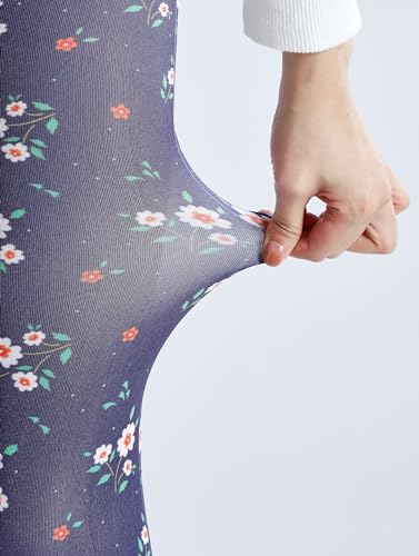 Image of Sahabowi Women Tights, Sheer High Waist Pantyhose, Vintage Control Top Stockings, Siwa 4