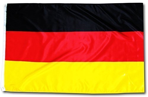 TEXTIMO Alemania  Bandera (con 2 Ojales metálicos para Fijación) 60 x 90 cm