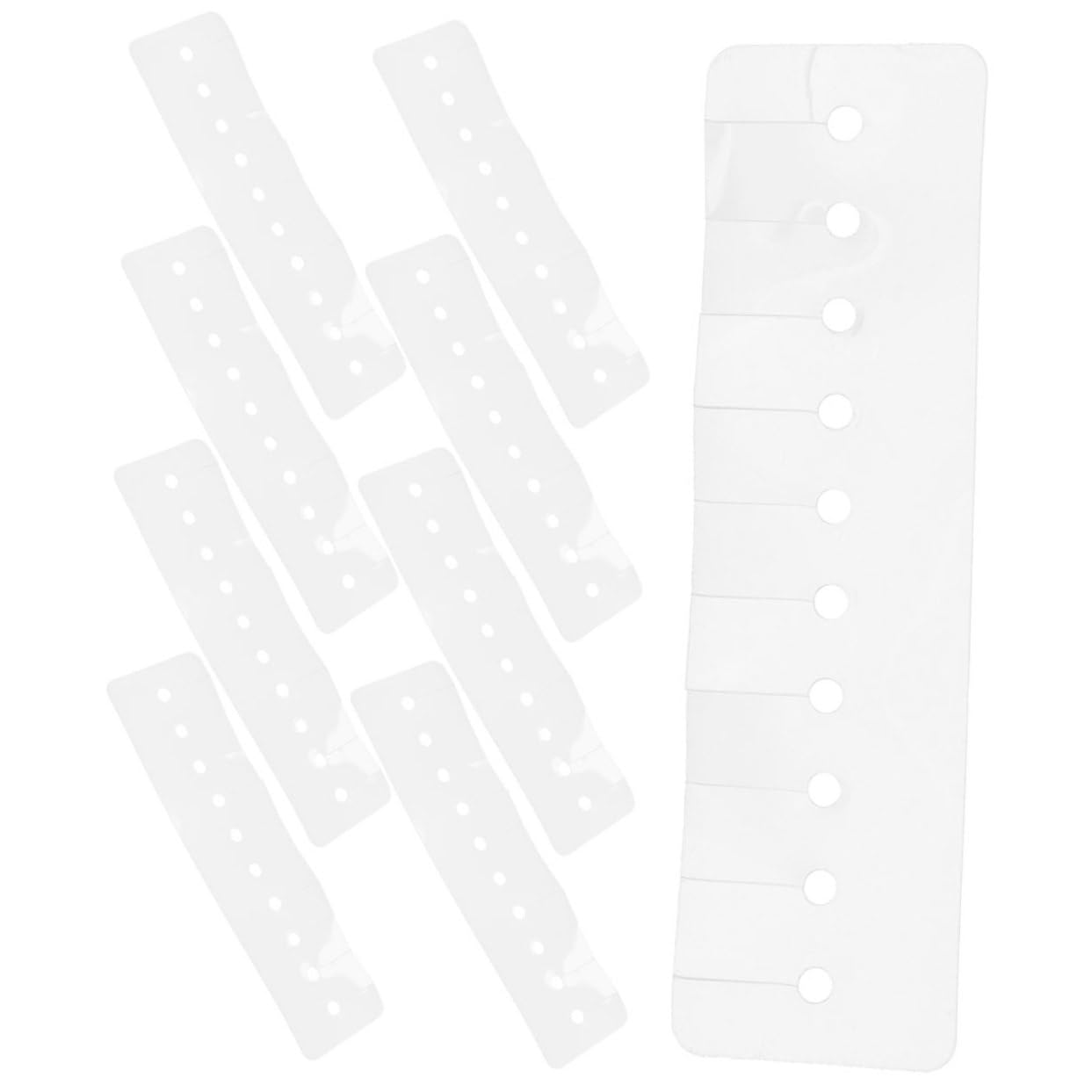 TOVINANNA Hair Extensions Heat Shield Guards 20pcs Set Seamless Fusion Hair Extensions Tool Heat Fusion Spacer Adhesive Device