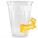 Crystalware IW9PPC1000 PP Individually Wrapped Disposable Plastic Cups, 9 oz. (Pack of 1000)