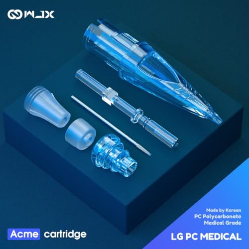 Image of WJX Tattoo Cartridges 20Pcs Disposable Needles Round Liner 0403RL