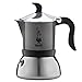 Bialetti Fiammetta Mokkakanne - 3 Tassen Espressokocher - Anthrazit Italienische Herdplatte Kaffeemaschine