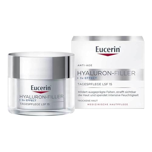 Eucerin Hyaluron-Filler Tagespflege für trockene Haut, 50 ml Crème