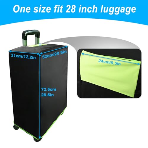 Housse de protection pour valise : finition haut de gamme anti-rayures - 2
