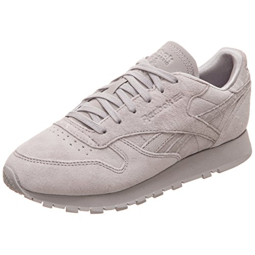 Image of Reebok Women's Classic Leather Gymnastics Shoes, Grey, 7.5