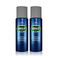 Brut Ocean Deodorant Spray for Men, Long-Lasting Fresh Body Deo Spray with Aquatic Fragrance, Everyday Wear Imported…