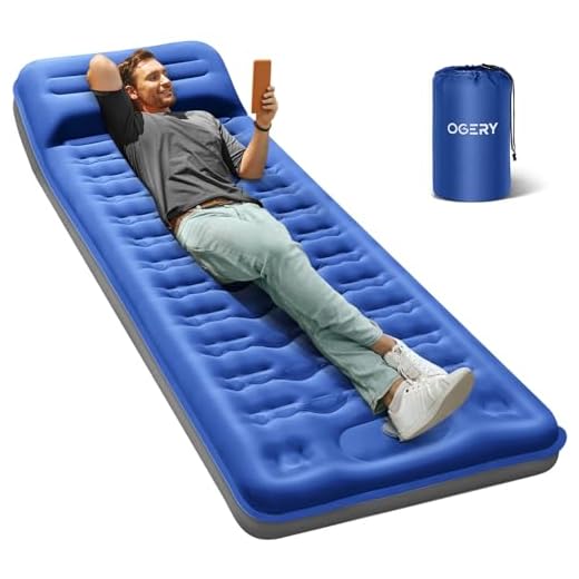 Can i use a folding mattress on luggages on airplane OGERY Camping Sleeping Pad with Built-in Pump