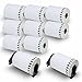 Produktbild BETCKEY - Kompatible mit Brother DK-22243 Etikettenrollen, 103mm(B) x 30,48m(L), Endlos-Versandetikett Verwendung für Brother QL-Etikettendrucker[10 Rollen/Endlosetikett - 2 Etikettenhalter]