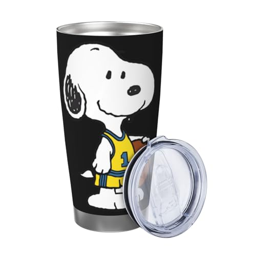 マグカップ スヌーピー バスケットボール コーヒーカップ コンビニカップ 保冷 保温 タンブラー ステンレス製 大容量 真空断熱マグ 蓋付き 持ち運び 直接ドリップ 車用 600ml Straw Three-piece Set