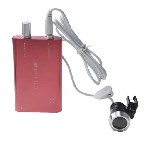 bonew-oral Clip Dental-Chirurgenstahl Binocular loupes Magnifier + 5 x -r LED-Duschkopf