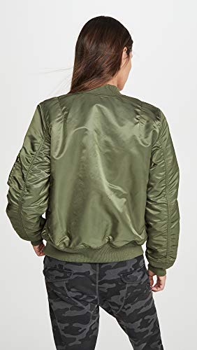 Alpha Industries Women's MA-1 Flight Jacket3